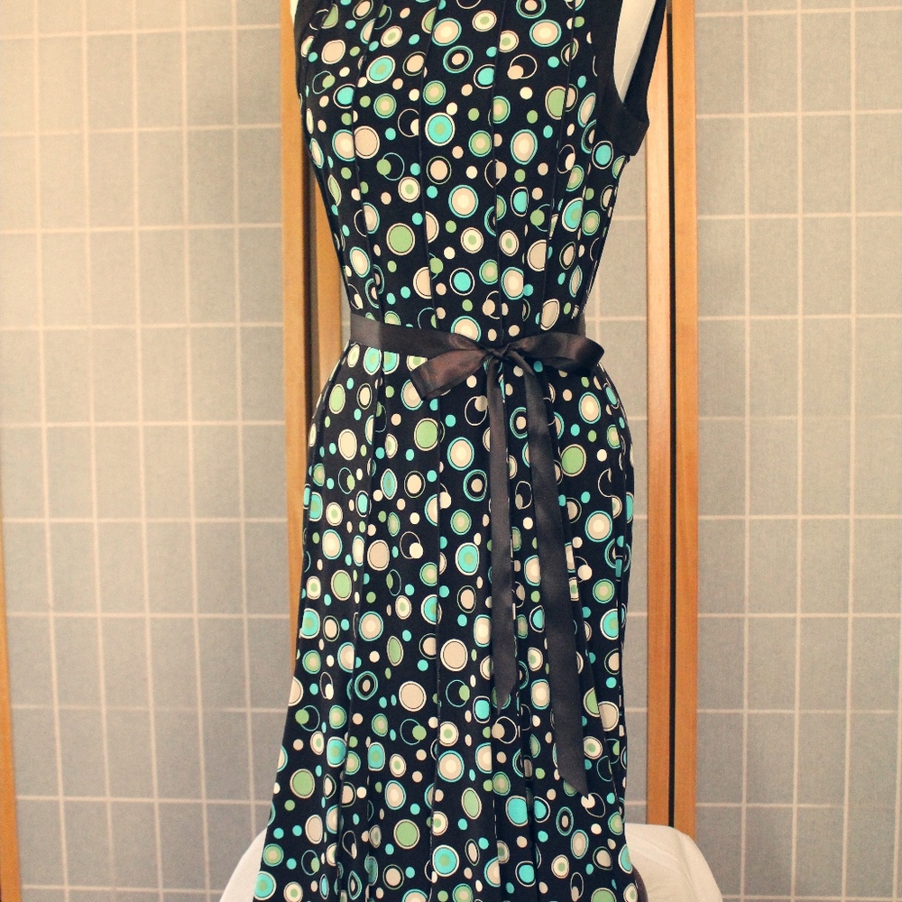 Brown Polka Dot Dress